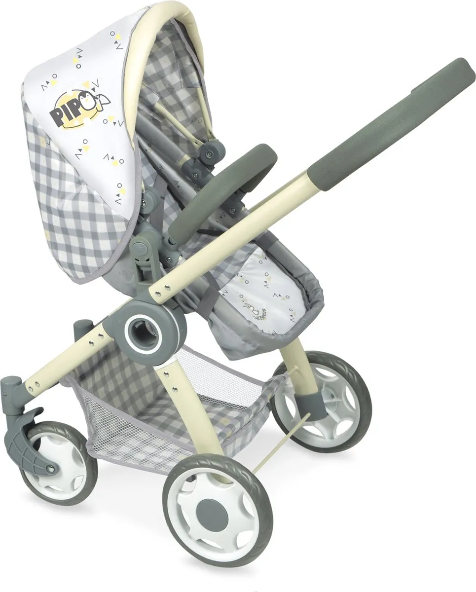 Babypoppenwagen 3 in 1 Pipo