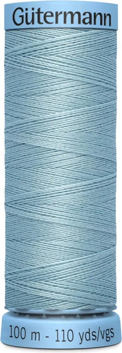 Gutermann Zijde Garen 071 - 100m - Zwart/Grijs/Wit