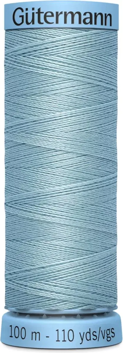 Gutermann Zijde Garen 071 - 100m - Zwart/Grijs/Wit