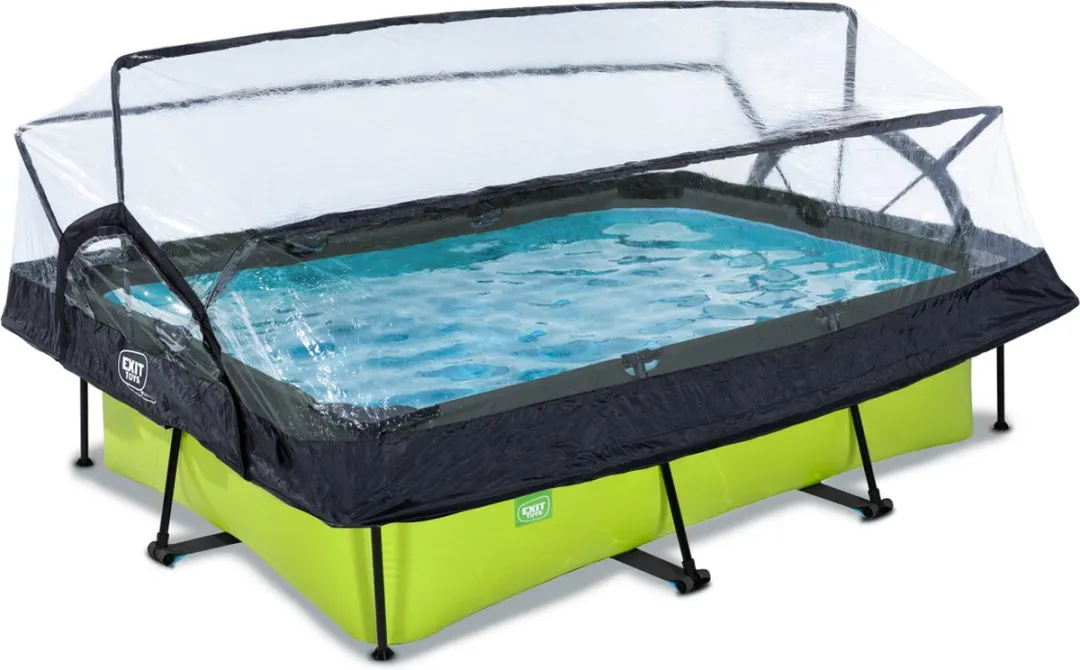 EXIT Lime Zwembad 220x150x65cm - 1800L - Groen