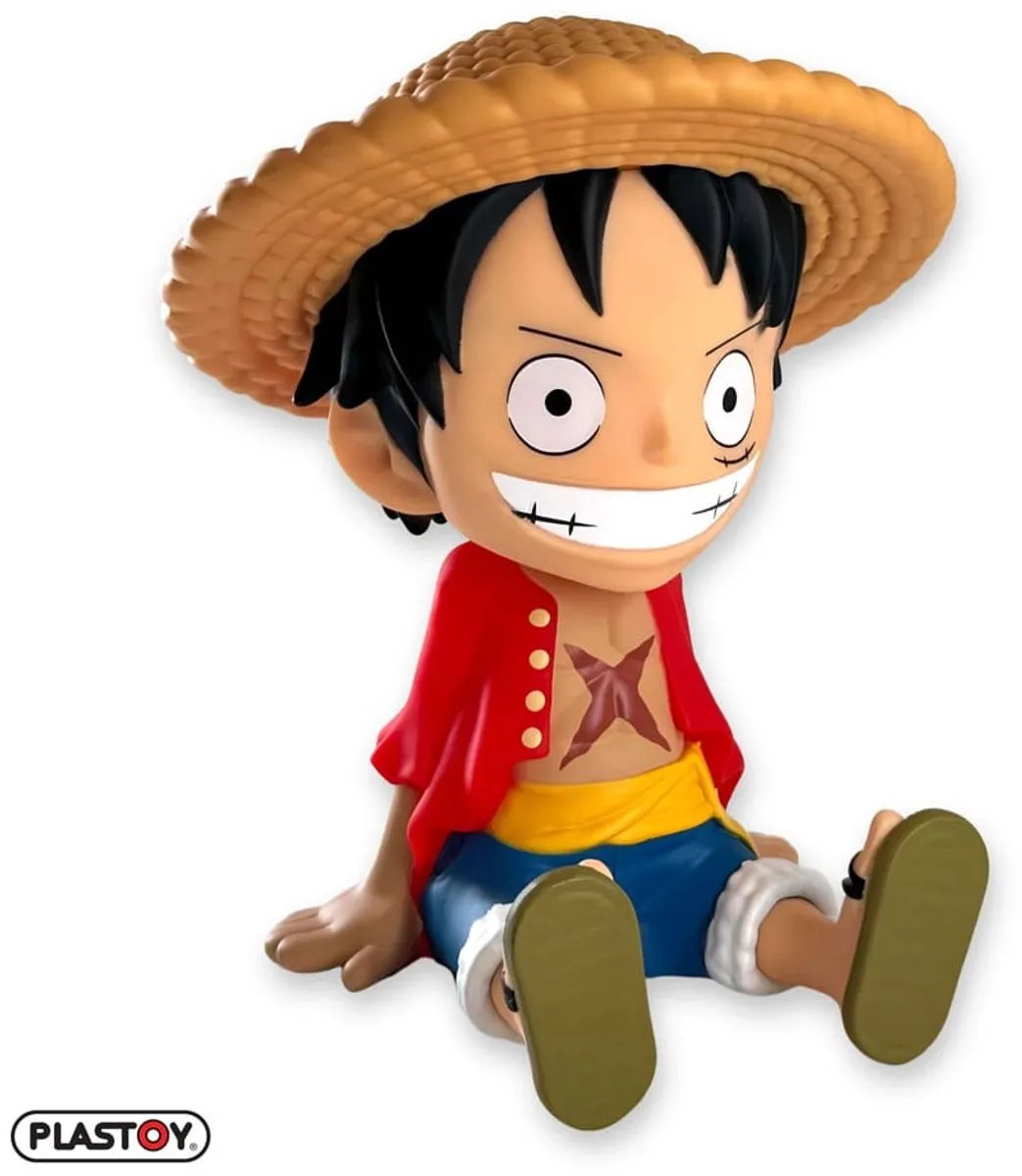 Plastoy One Piece Luffy Spaarpot - Veelkleurig