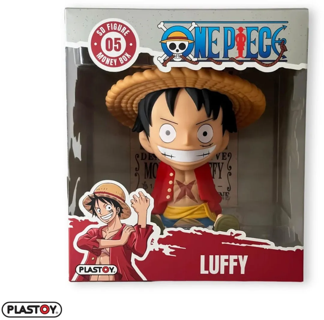 Plastoy One Piece Luffy Spaarpot - Veelkleurig - afbeelding 6 van 6