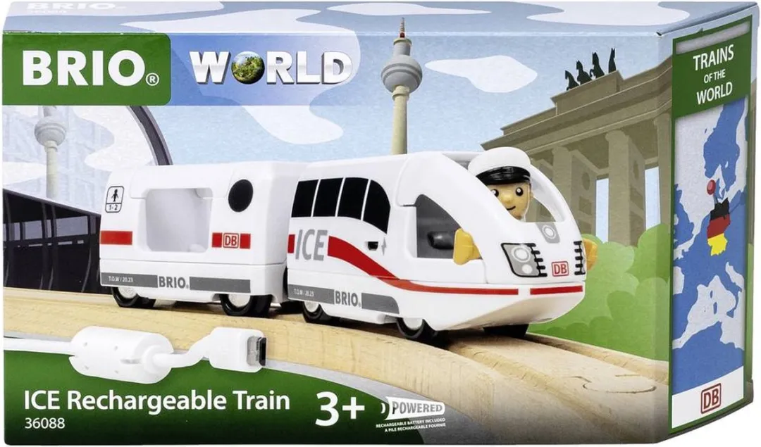 Brio 63608800 Hogesnelheidstrein ICE - Wit