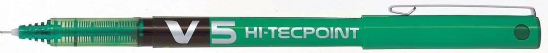 Pilot Hi-Tecpoint V5 Rollerpen - Groen - 12 Stuks