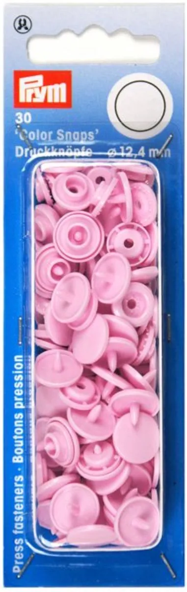 Prym Drukknoop ColorSnaps 12,4mm Roze