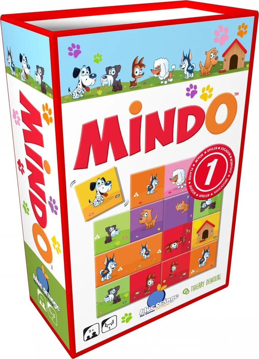 Geronimo Games Mindo Dogs Puzzelspel - Multicolor