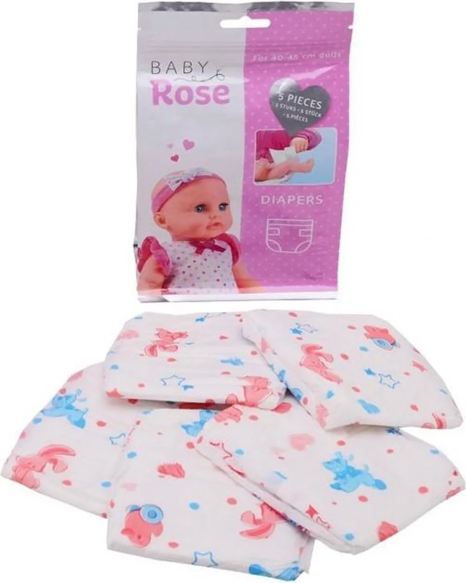 Johntoy Baby Rose Luiers 27659