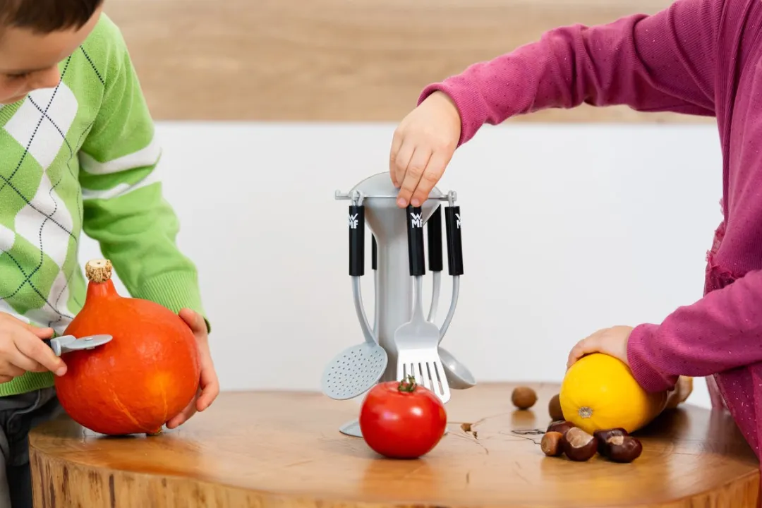 Klein Toys WMF Bestekhouder - 6-delig Grijs/Zwart