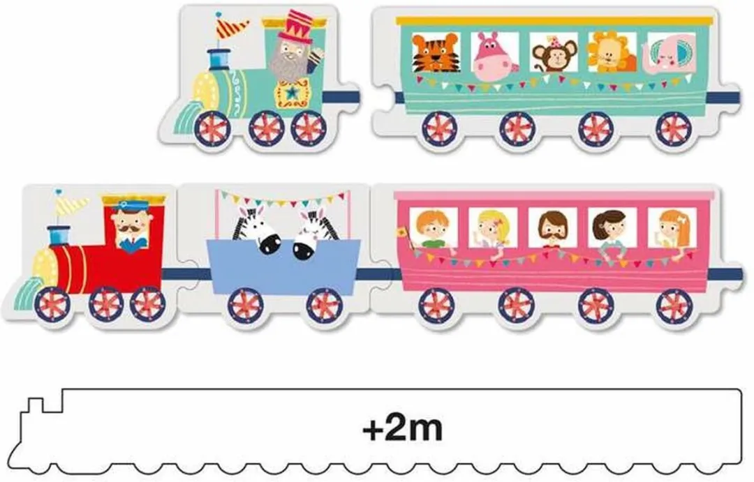 Apli Kids 16485 Trein Puzzel