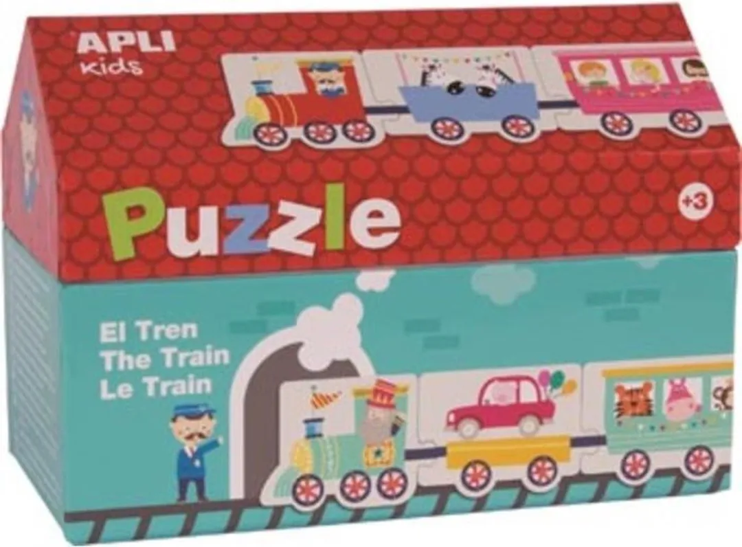 Apli Kids 16485 Trein Puzzel