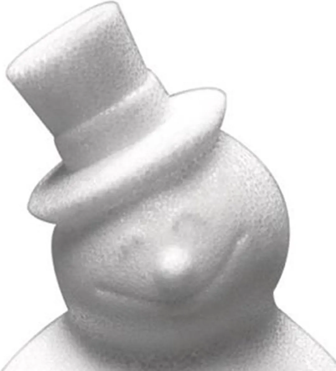 Rayher Hobby Sneeuwpop 17cm - Wit