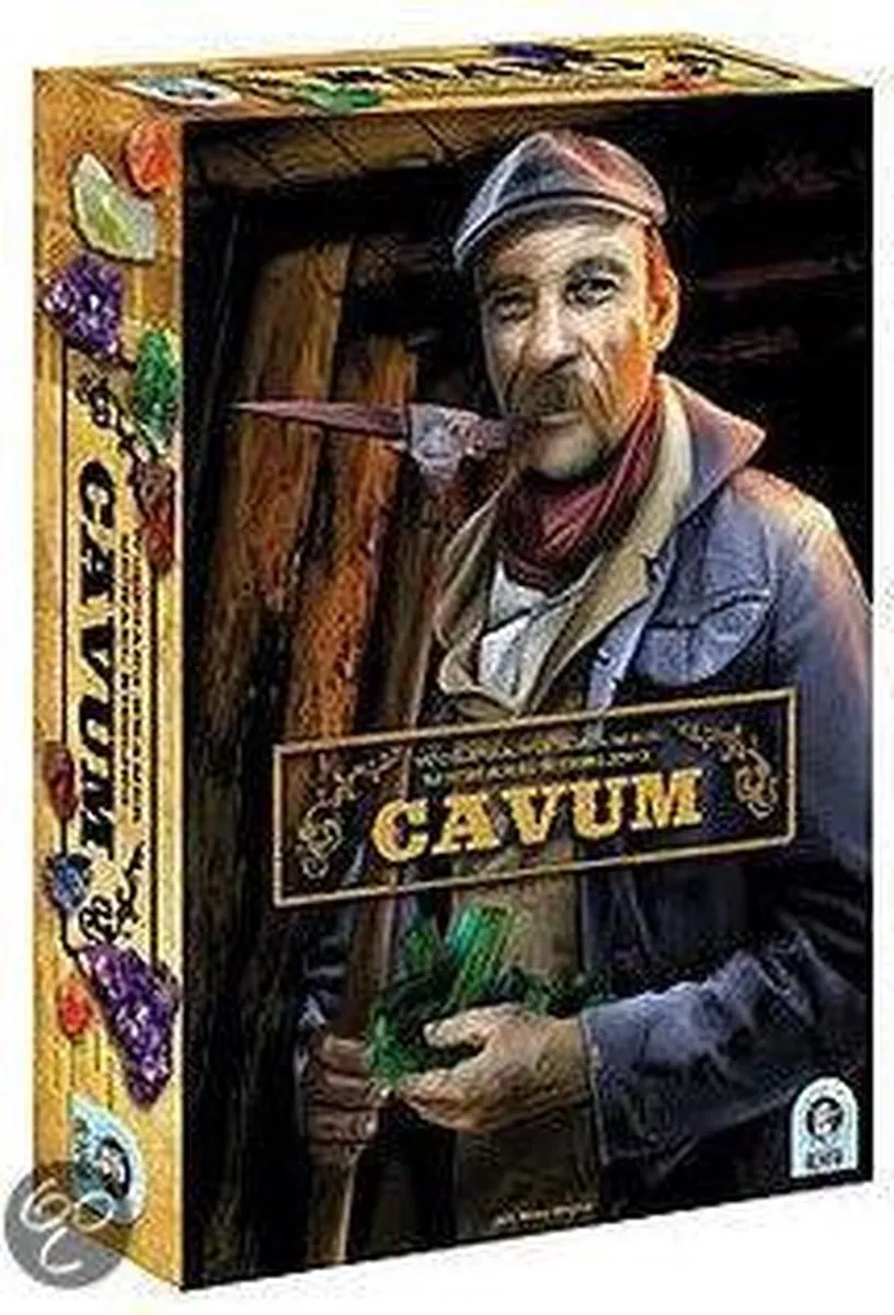 QWG- Games Cavum - Bordspel over diamantkoorts en edelstenen ontginnen