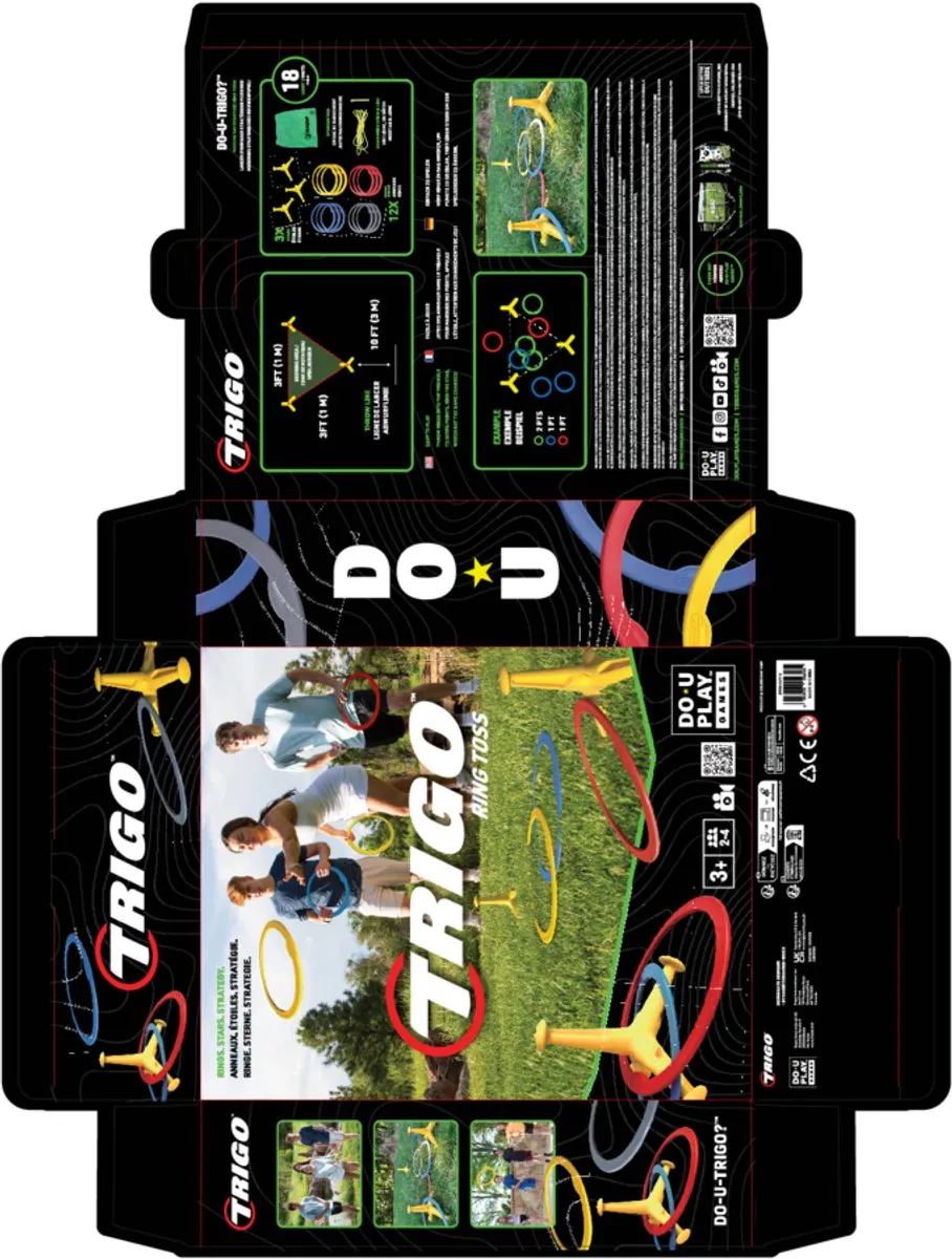 Hape Trigo Ringgooien Spel - 2 tot 4 Spelers