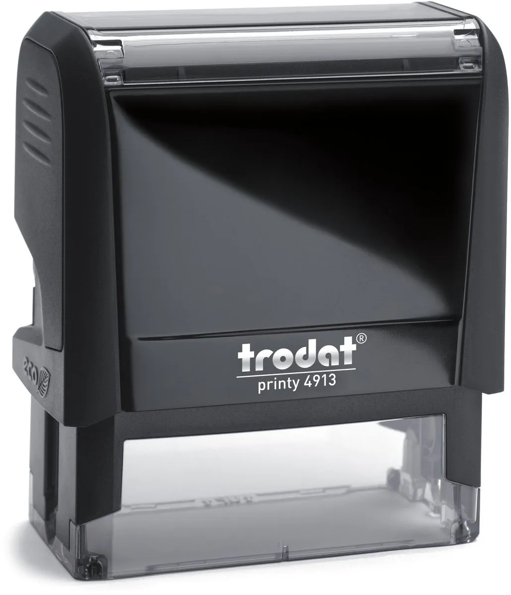 Trodat 44086 Tekststempel Zwart 58 x 22 mm (bxh)