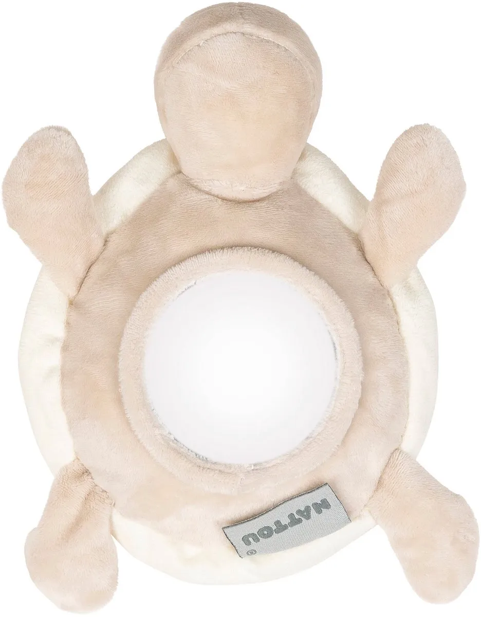Nattou Activiteitenknuffel Schildpad Lapidou - 19cm - Groen - afbeelding 5 van 6