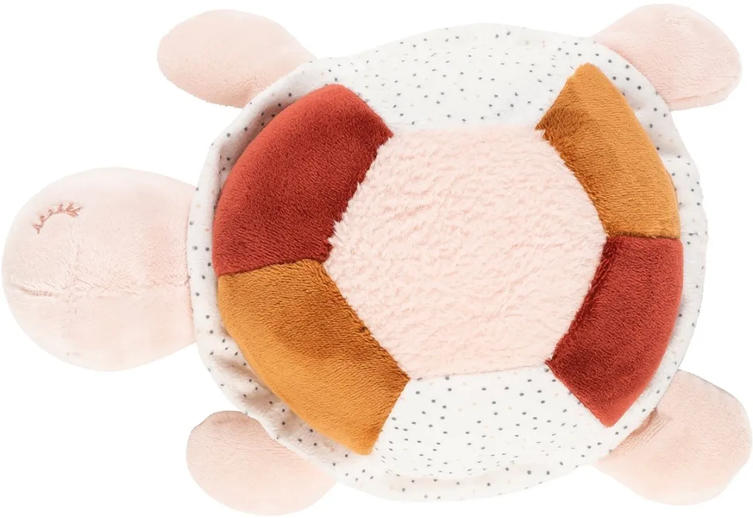 Nattou Activiteitenknuffel Schildpad Lapidou - 19cm - Groen - afbeelding 4 van 6