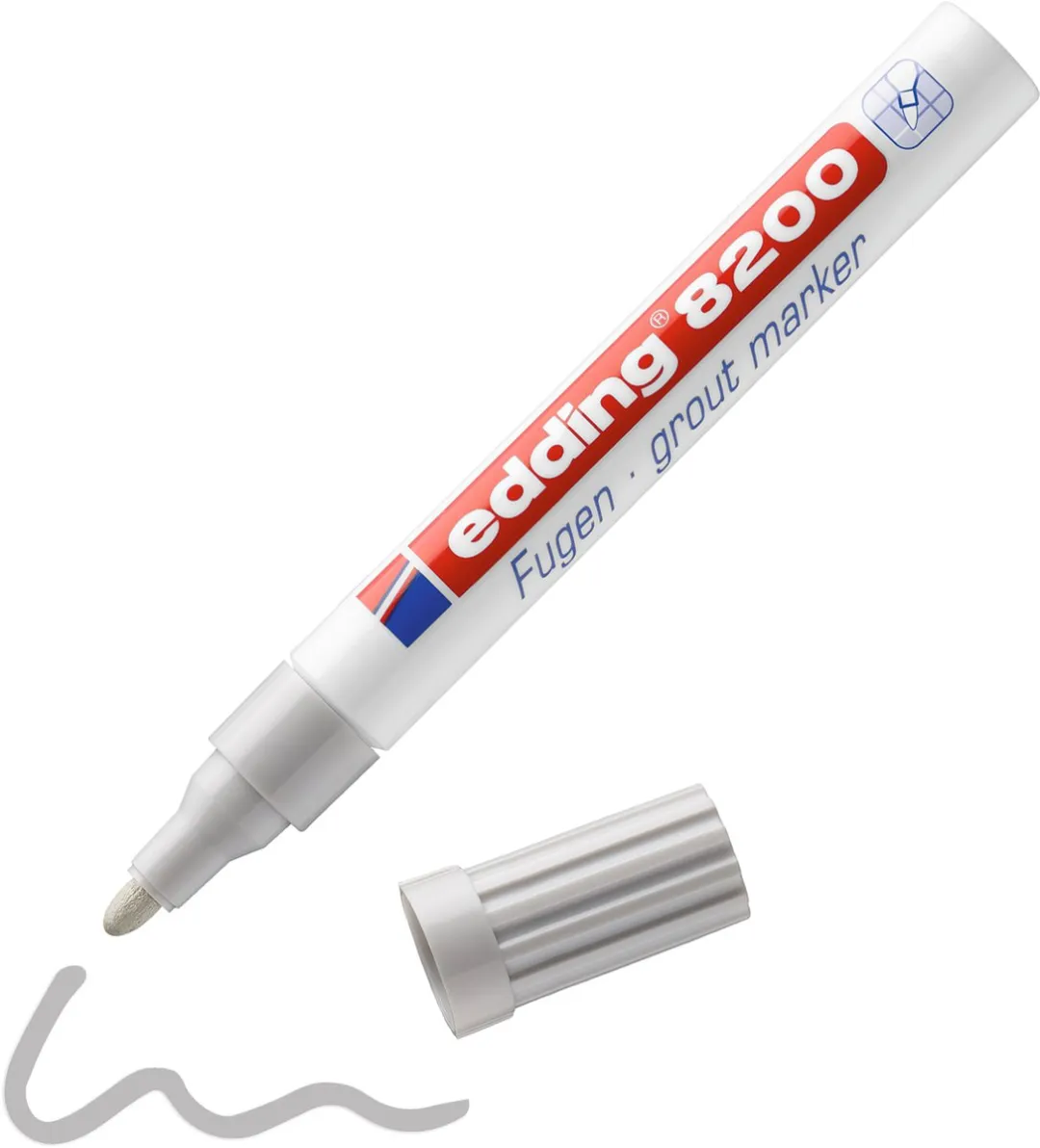 edding 8200 Voegenstift - Grijs - 2-4mm