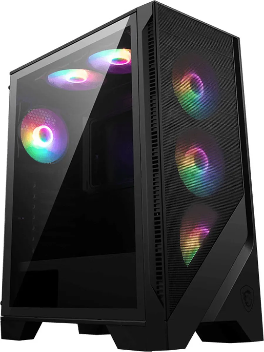 MSI MAG FORGE 120A Airflow PC Behuizing - ATX/Micro-ATX/Mini-ITX - Zwart