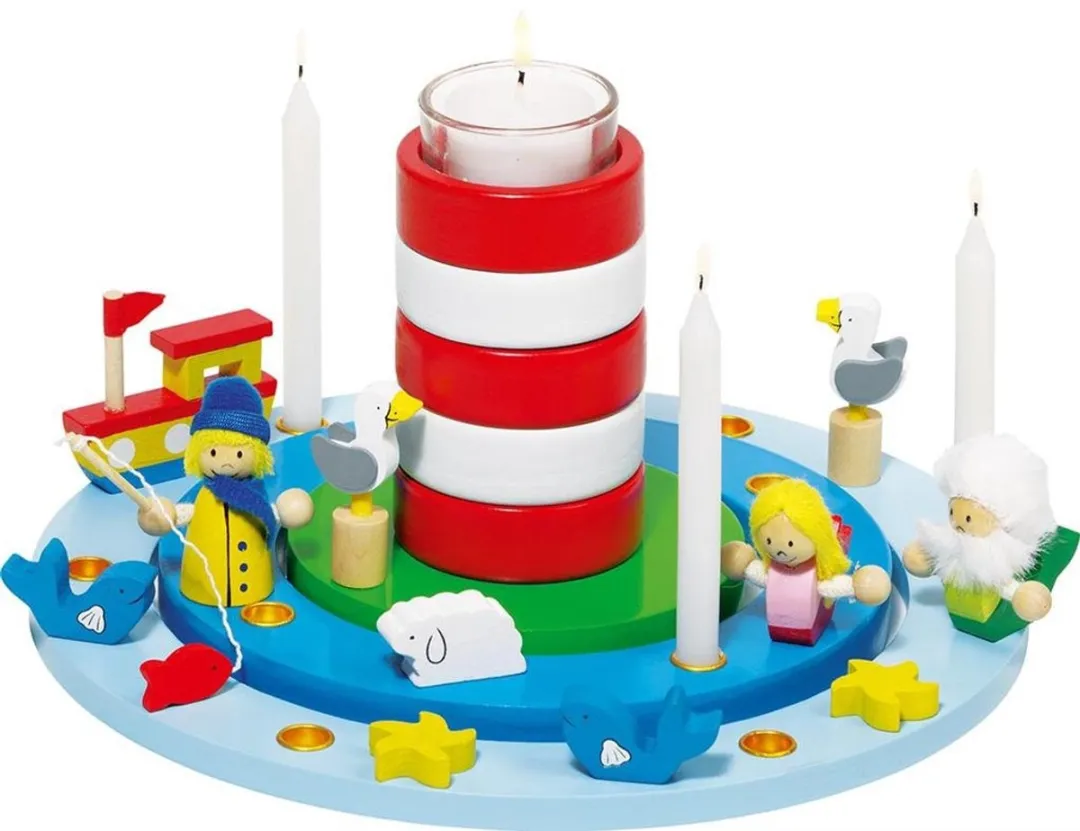 Goki Verjaardagstaart Maritiem - Multicolor