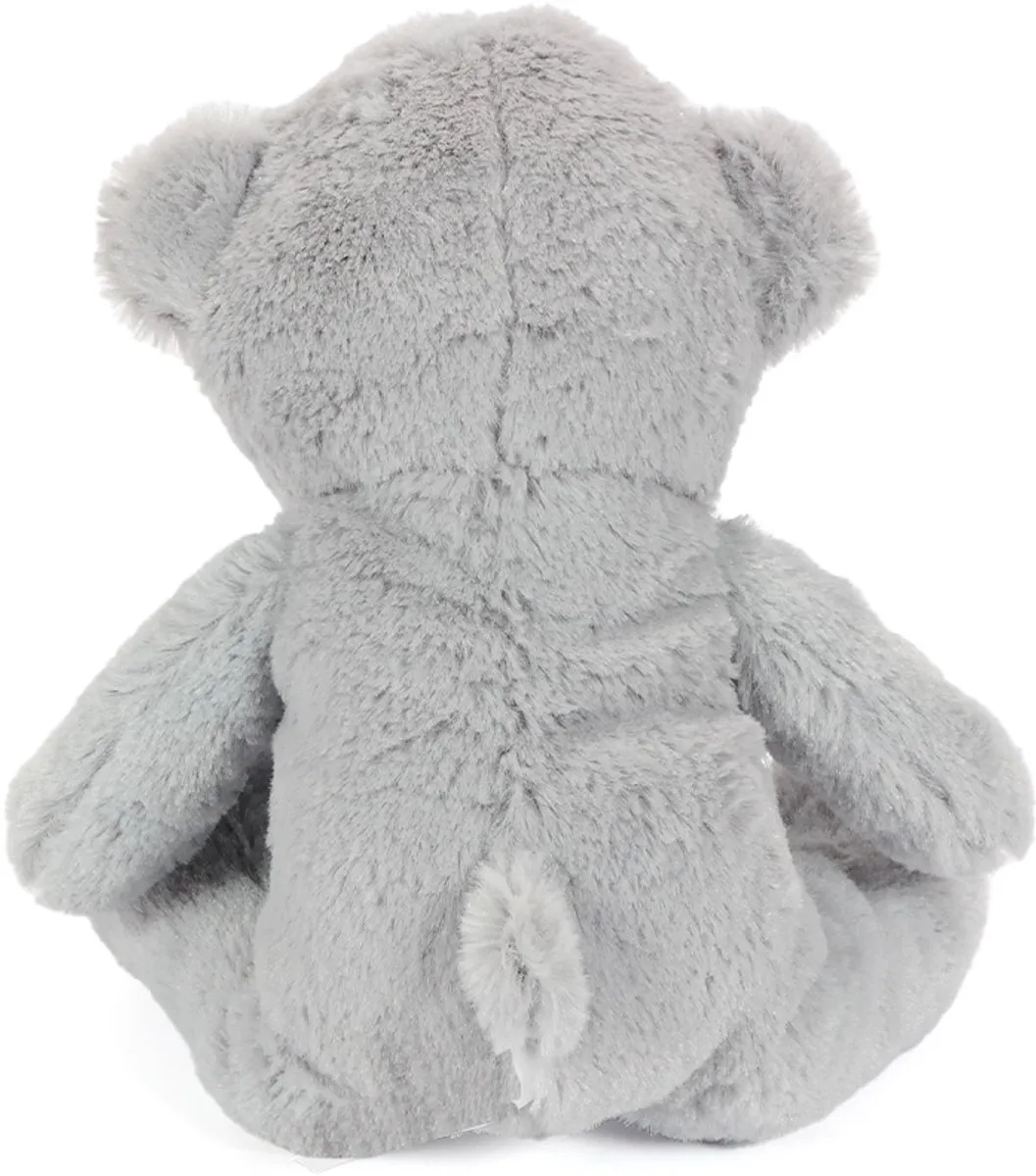 PIA Soft Toys Pluche Beer Grijs - 20cm