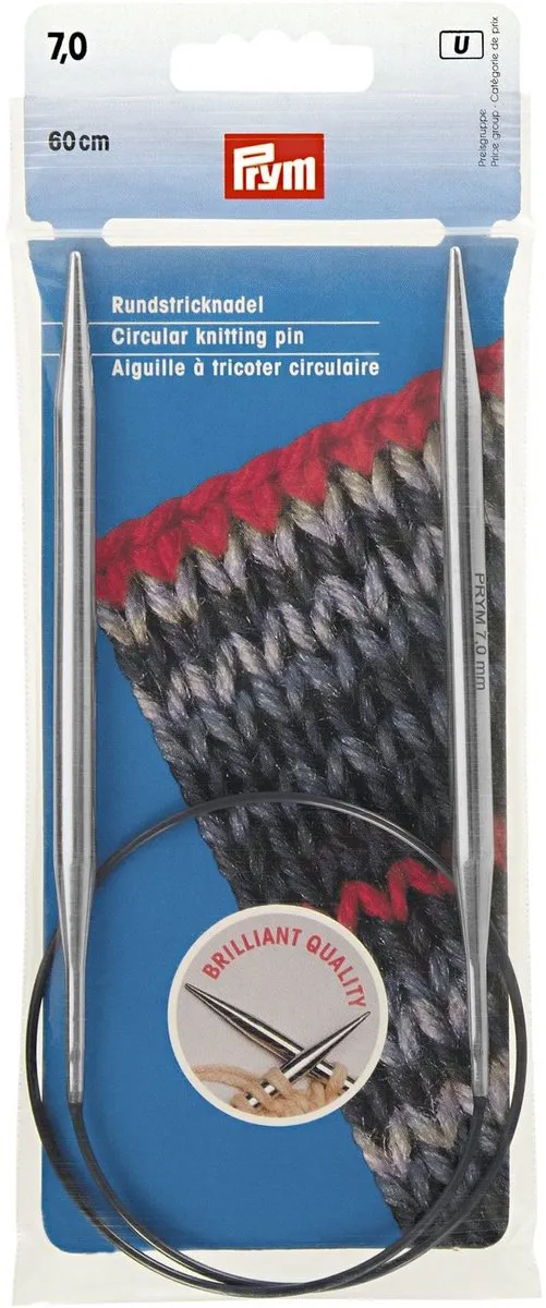 Prym Breinaalden Rond 7mm/60cm