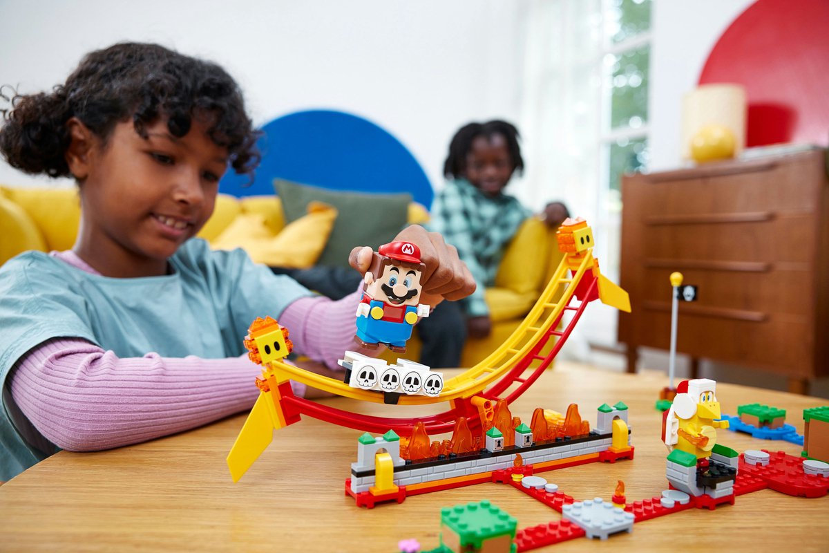 LEGO Super Mario Uitbreidingsset: Rit over lavagolven - 71416