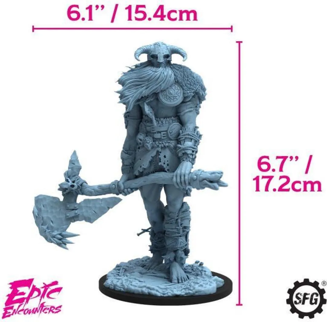 Steamforged Games Epic Encounters Caverns of the Frost Giant RPG Miniaturen - 21 Stuks
