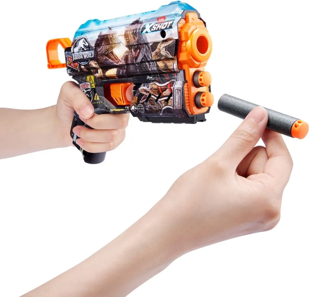 XSHOT Flux Jurassic 8 Pijltjes - Meerkleurig - 36755