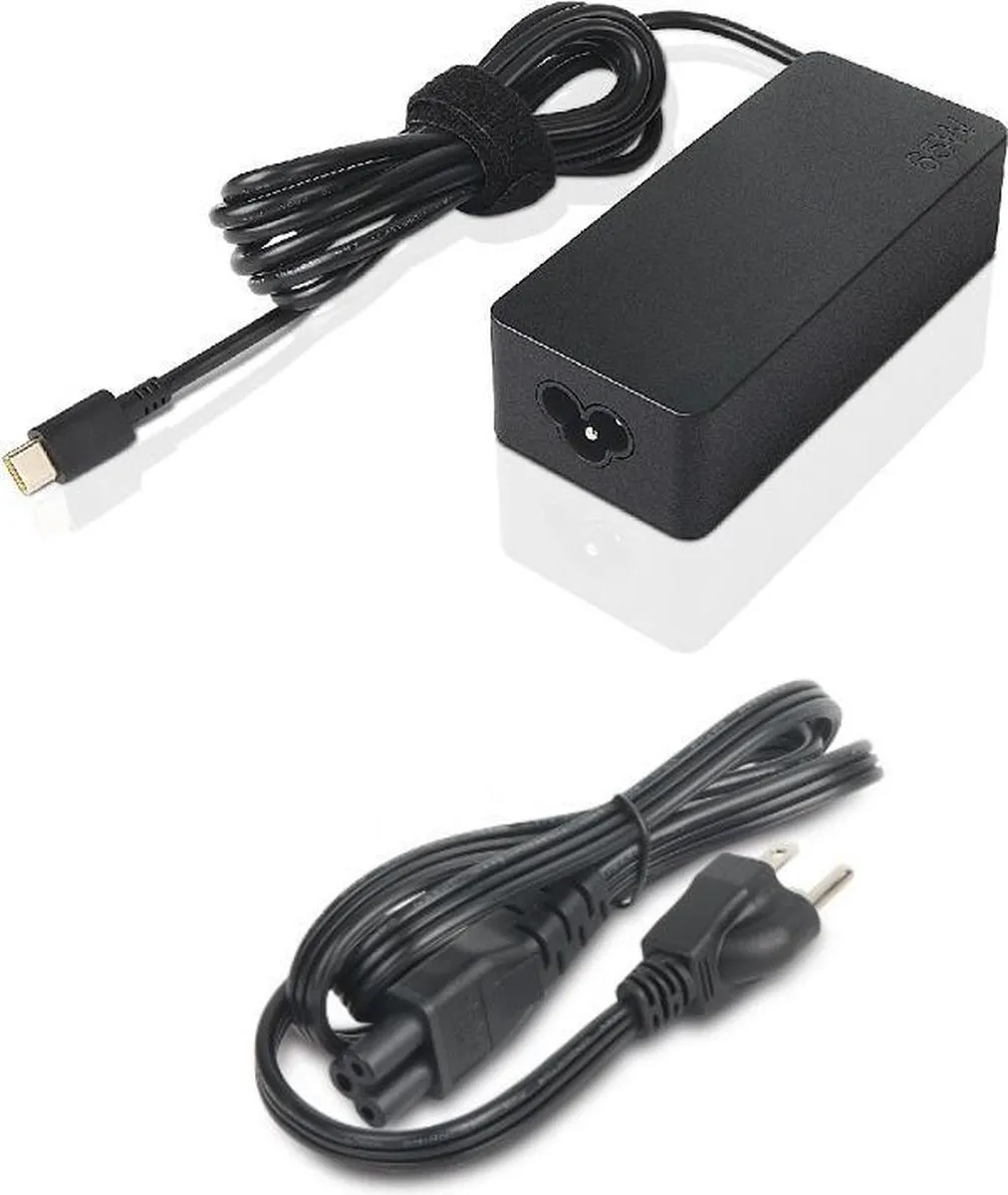 Lenovo 4X20M26273 Voedingsadapter 65W - Zwart