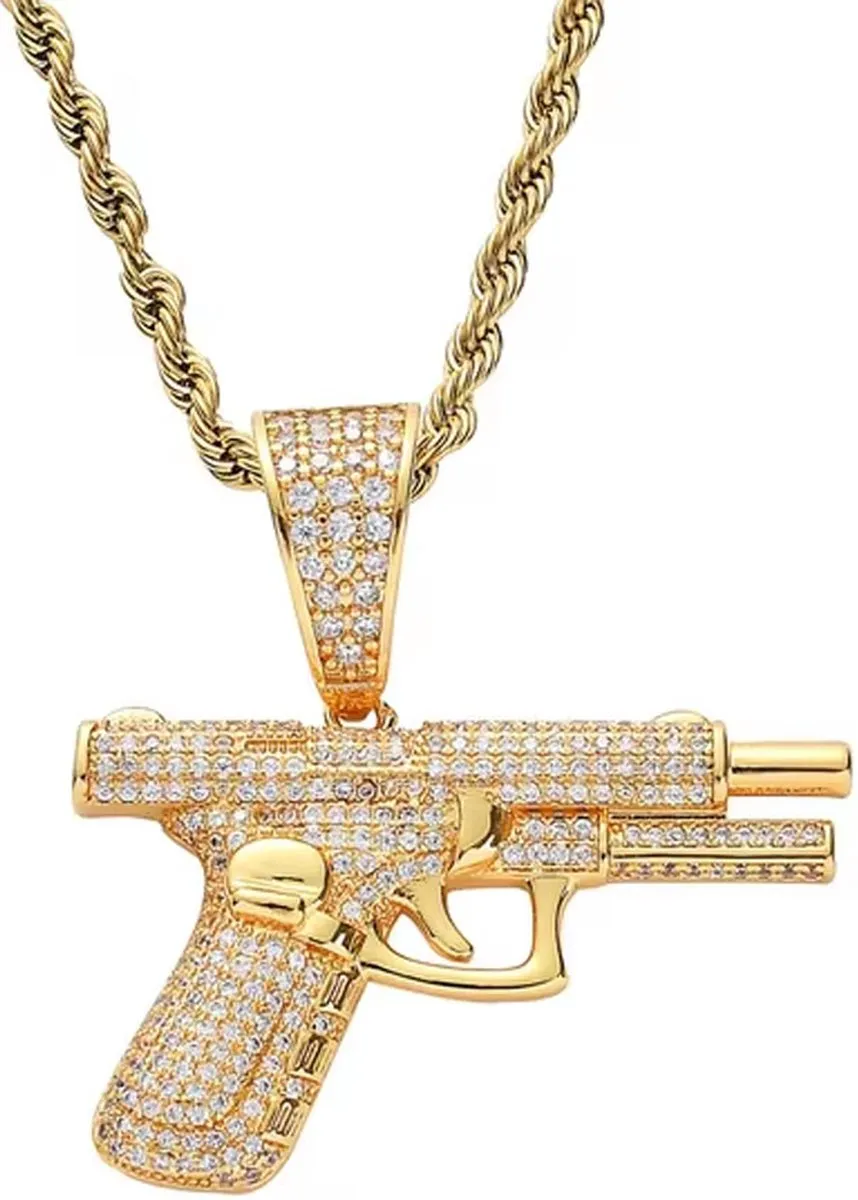 RedParrot Golden Glock Ketting