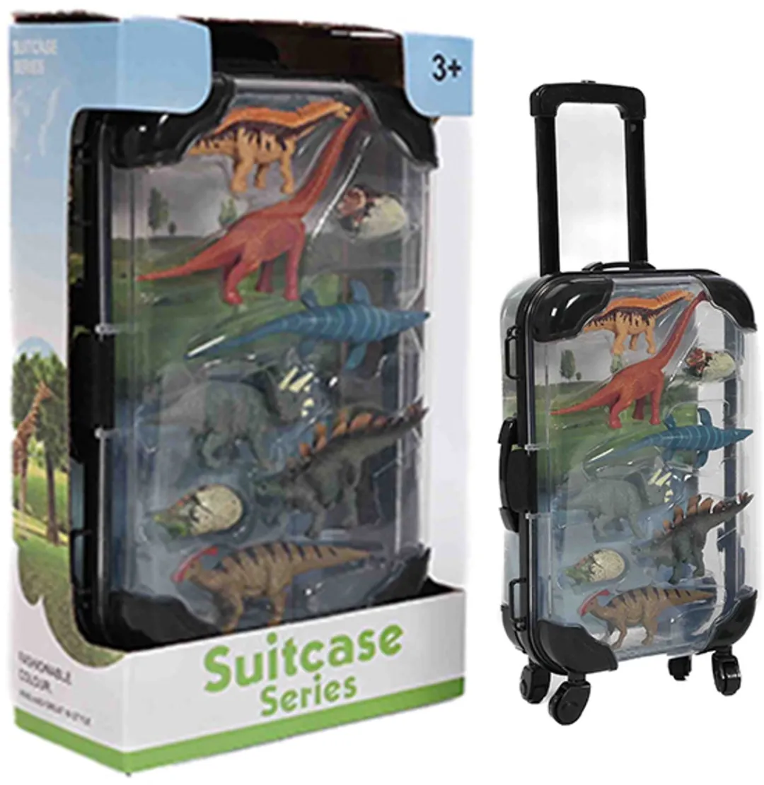 PIA Soft Toys Dinosaurus Kofferspeelset
