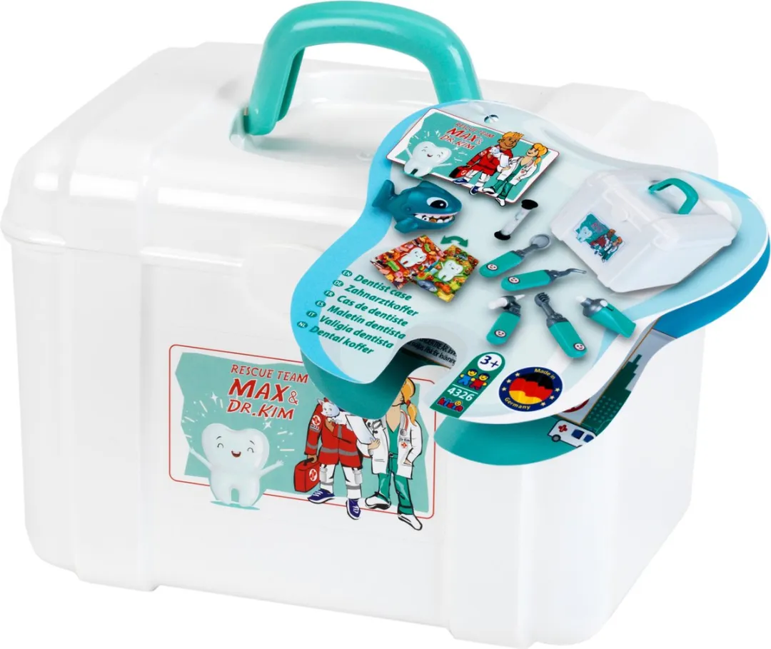 Klein Toys Tandartskoffer - Blauw/Wit - afbeelding 6 van 6