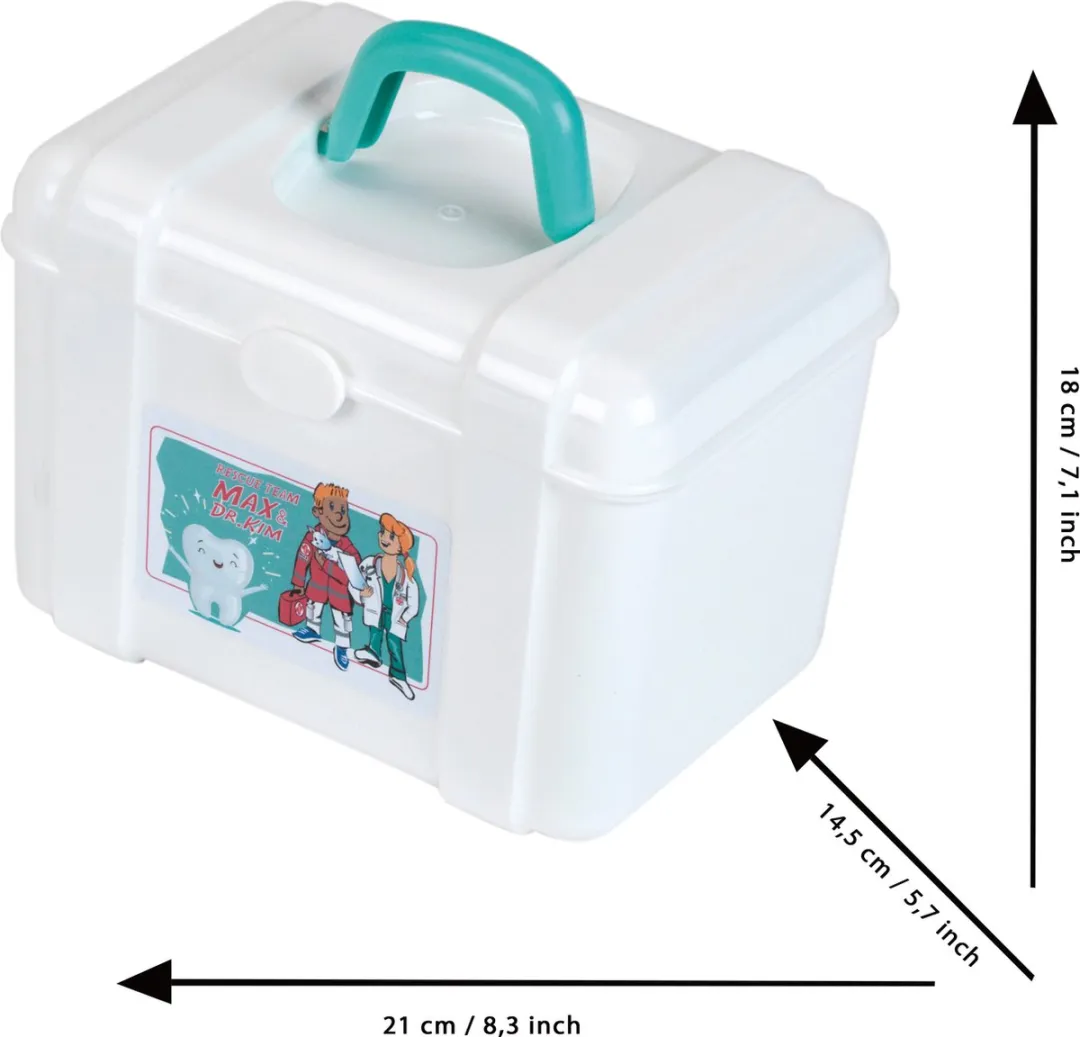 Klein Toys Tandartskoffer - Blauw/Wit