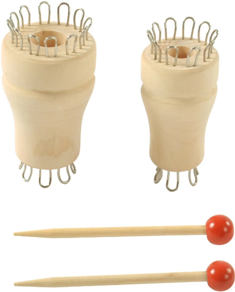 Eduplay Punnikset Hout 9,5cm - Multicolor