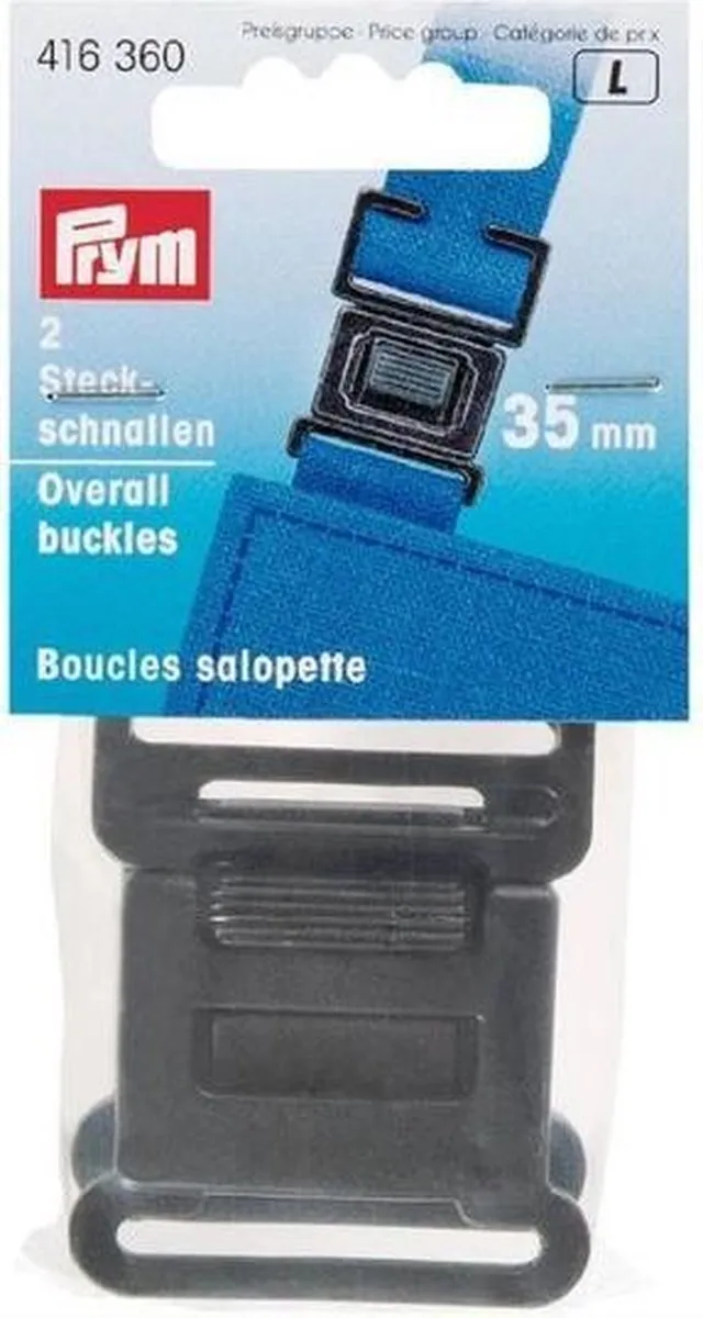 Prym Klikgespen Kunststof 35mm - 2 Stuks