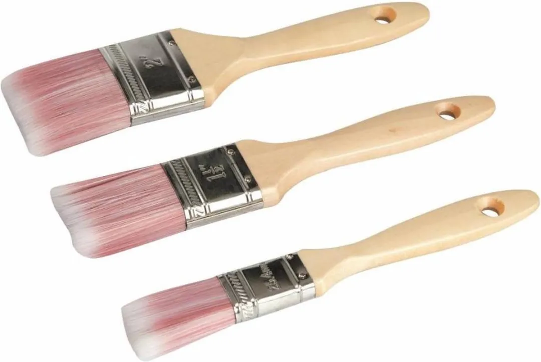 Silverline Synthetische Schilderskwasten Set 3-delig - 25/40/50mm - afbeelding 6 van 6