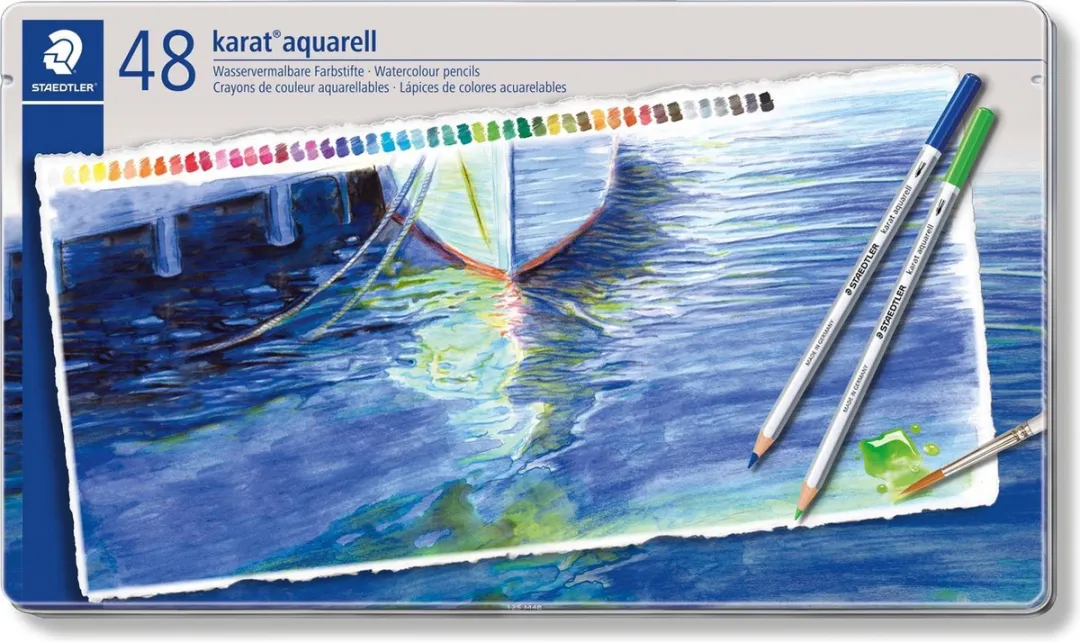 STAEDTLER Karat Aquarel Potloodset 48 Stuks