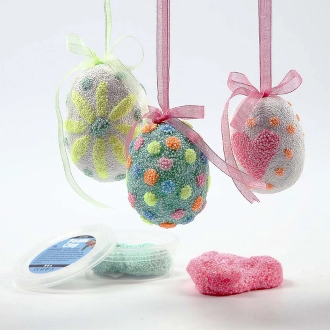 Foam Clay Glitter Pastel 6 Doosjes - 14g