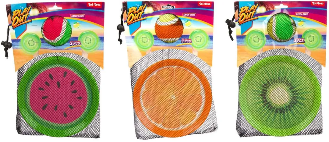 Toi-Toys Play Out Vangbalspel Fruit - Multi kleuren