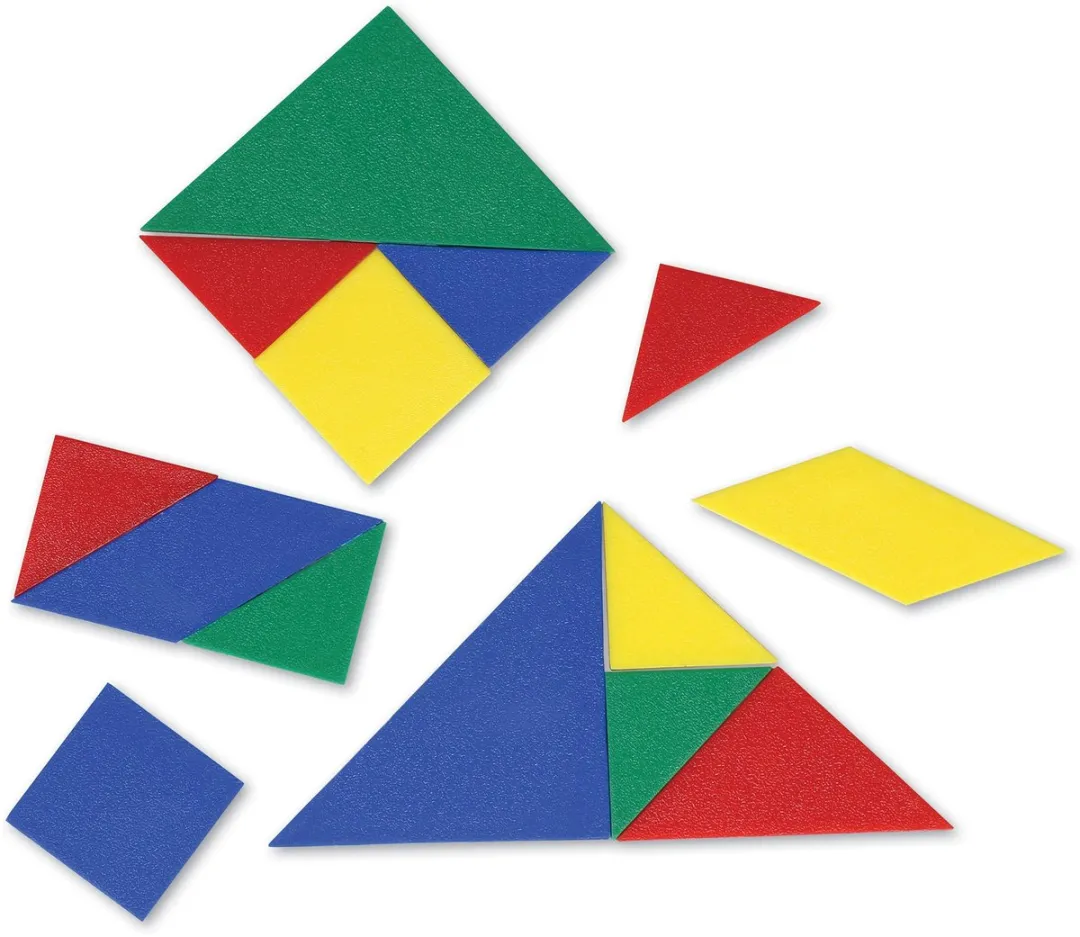 Learning Resources Tangram Puzzelspeelgoed 6 Kleuren - 1 Stuk - afbeelding 6 van 6