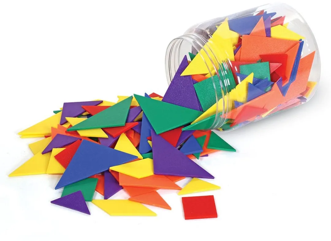 Learning Resources Tangram Puzzelspeelgoed 6 Kleuren - 1 Stuk