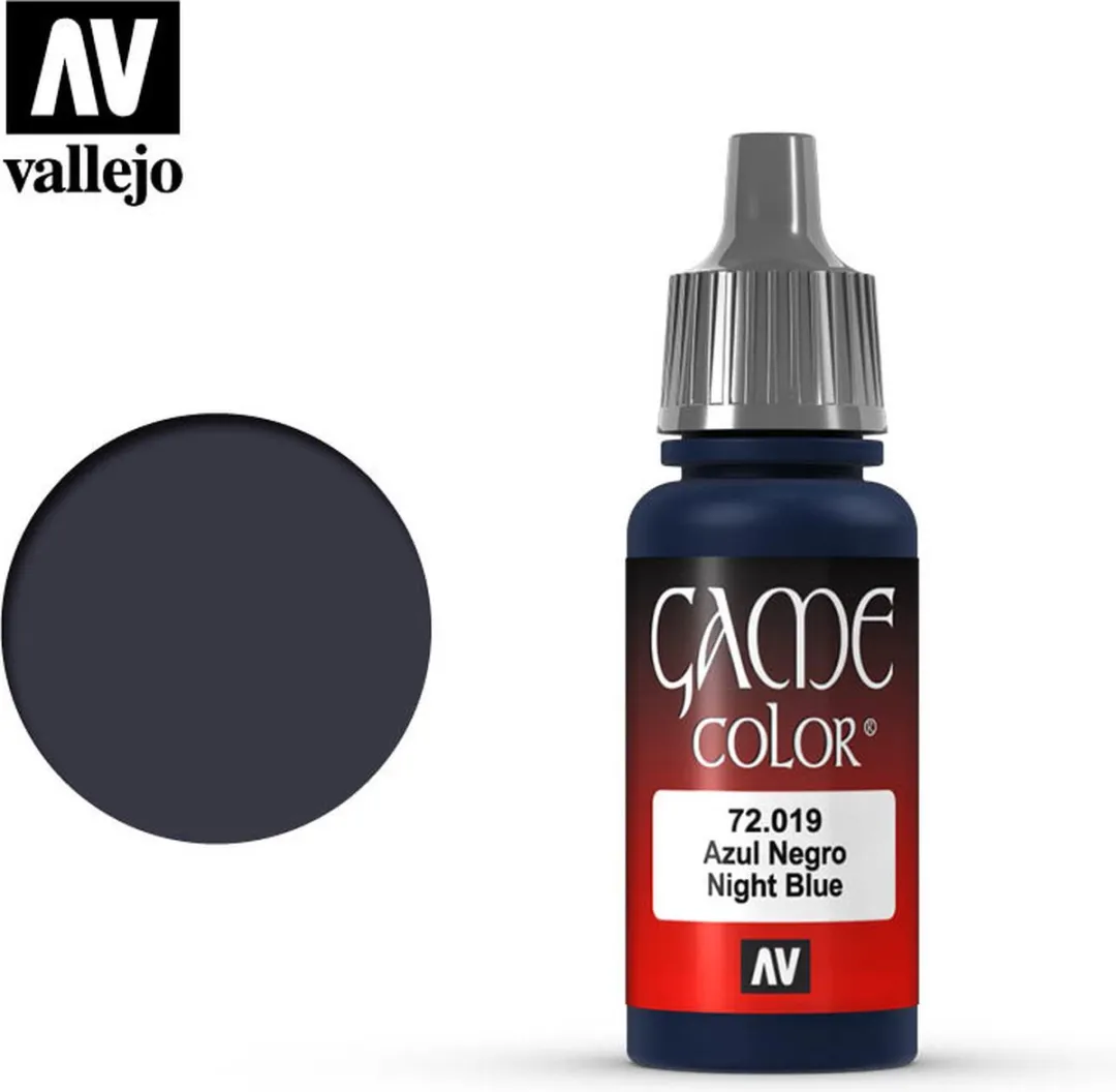 Vallejo Game Color Acrylverf Night Blue 18ml