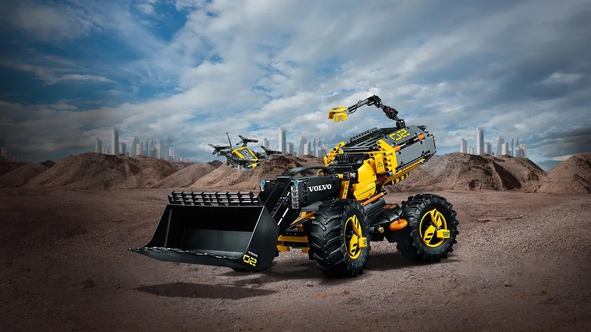 LEGO Technic Volvo Concept Wiellader ZEUX 42081 - 1167 Stukken - afbeelding 6 van 6
