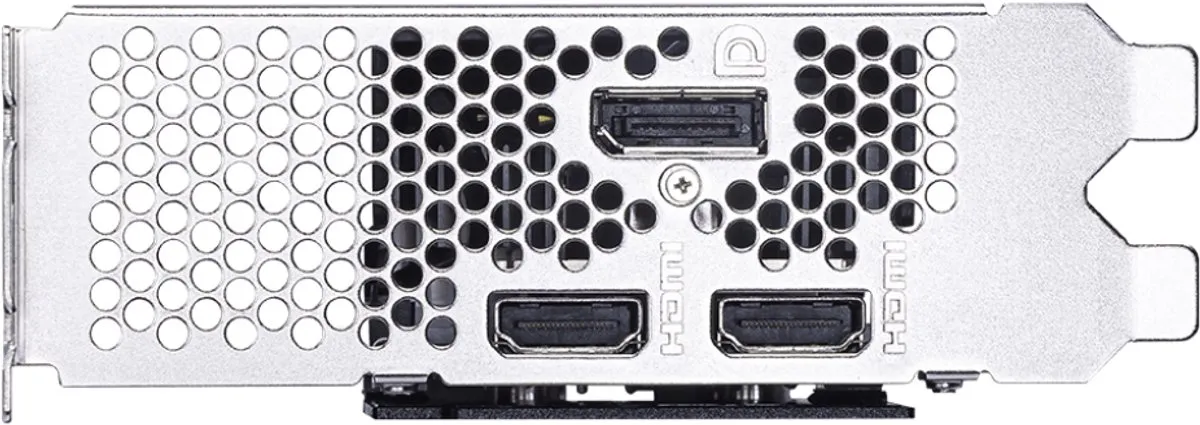 MSI GeForce RTX 3050 LP E 6G OC Videokaart - 6GB GDDR6 - Zwart
