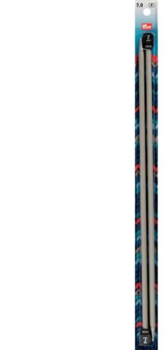 Prym 218 231 Breinaalden 40cm - Dikte 9mm - Grijs