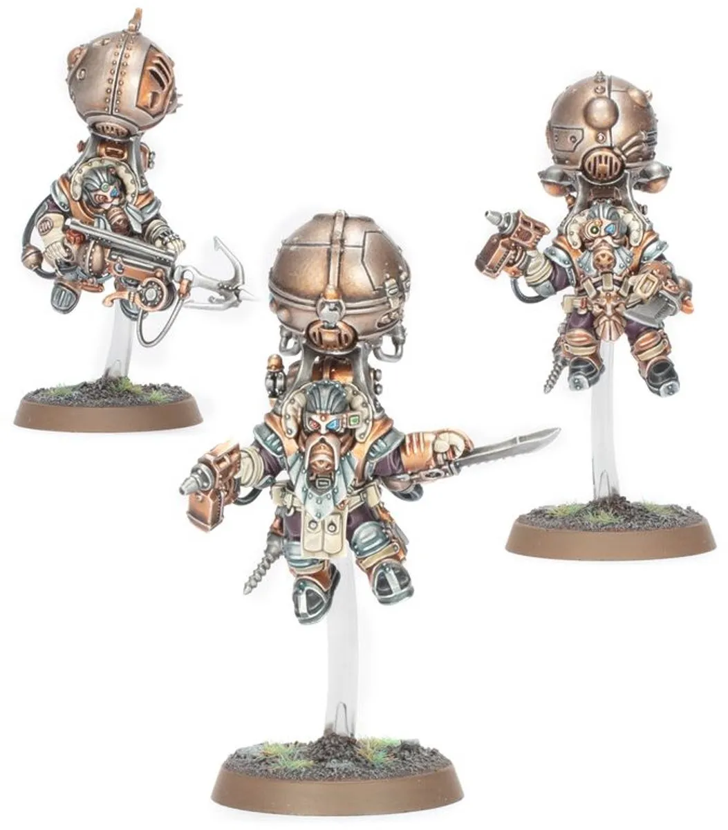 Games Workshop Spearhead Kharadron Overlords Grundstok Trailblazers - 225 Onderdelen