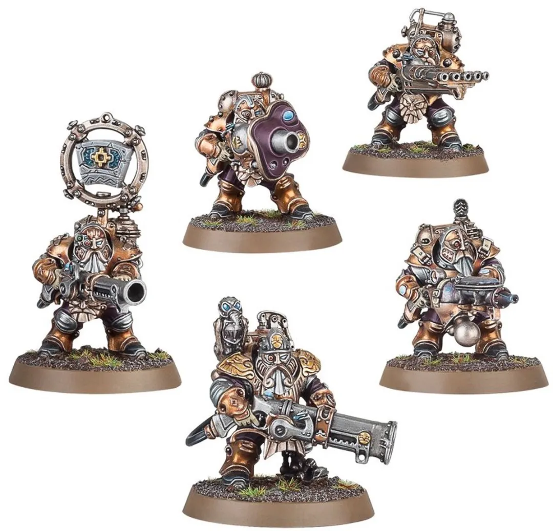 Games Workshop Spearhead Kharadron Overlords Grundstok Trailblazers - 225 Onderdelen