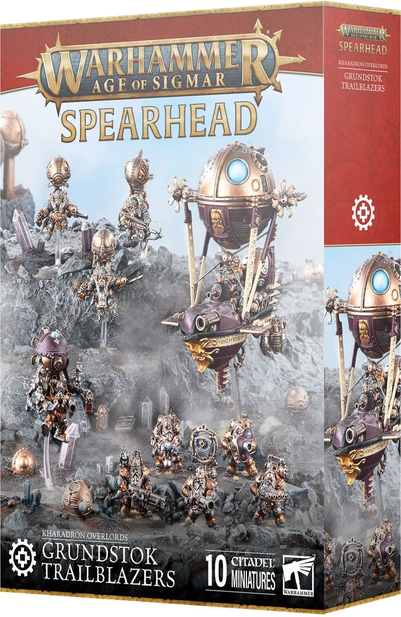 Games Workshop Spearhead Kharadron Overlords Grundstok Trailblazers