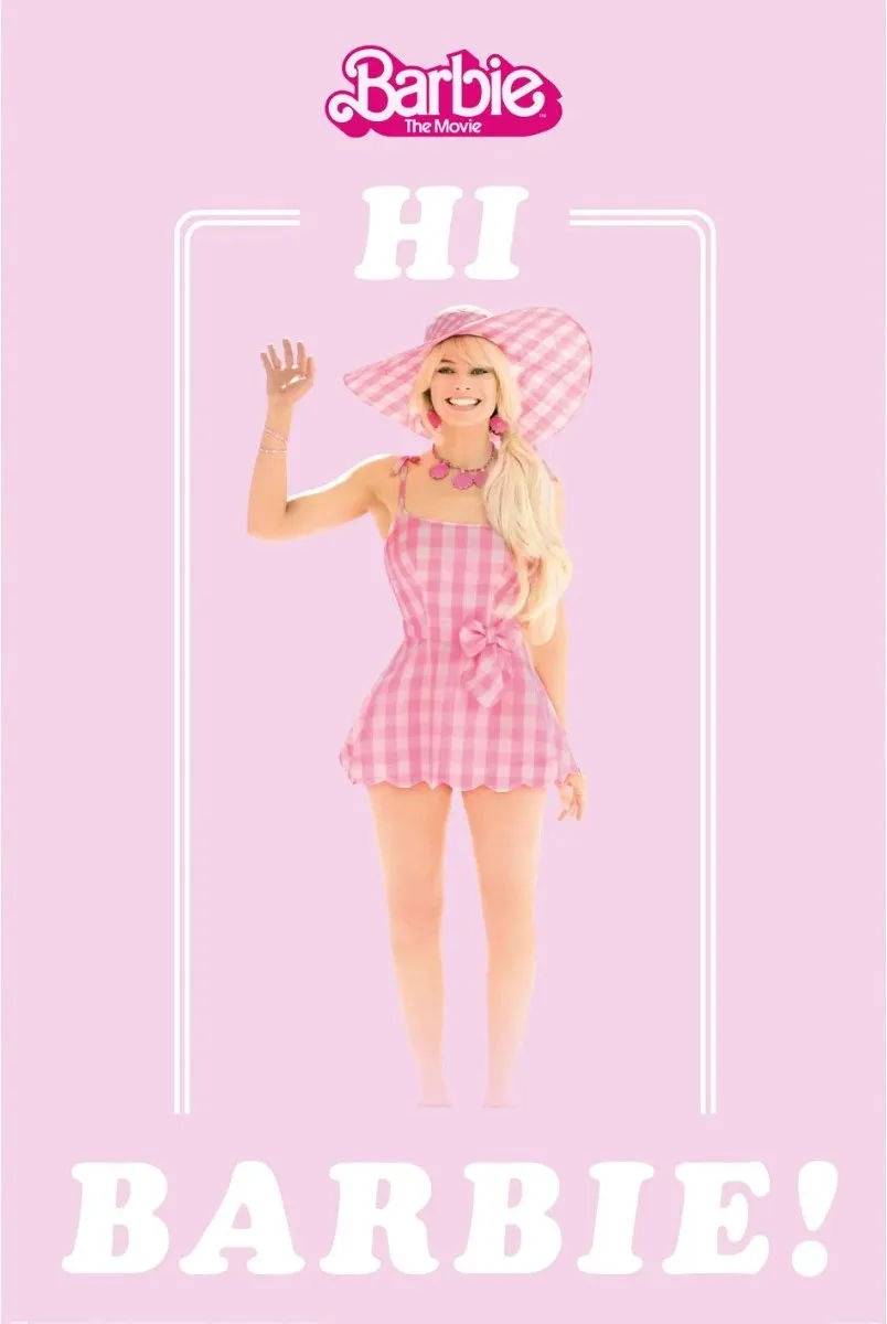 Barbie Movie Hi Barbie Poster 61x91.5cm