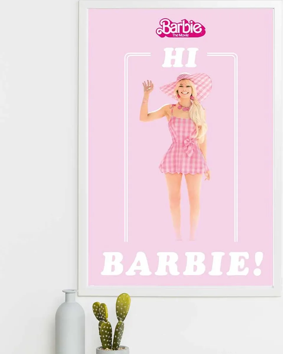 Barbie Movie Hi Barbie Poster 61x91.5cm - Multicolor - afbeelding 3 van 3